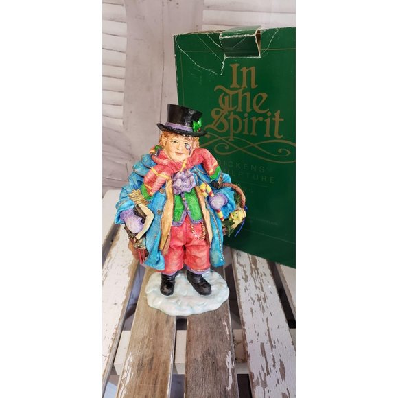 Dept 56 Dickens Sculpture In the Spirit Fezziwig X